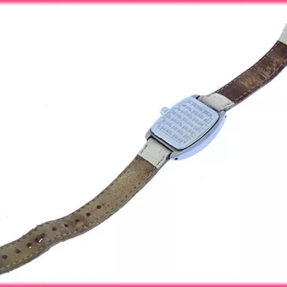 Folli Follie Watches Silver White Woman Authentic Used